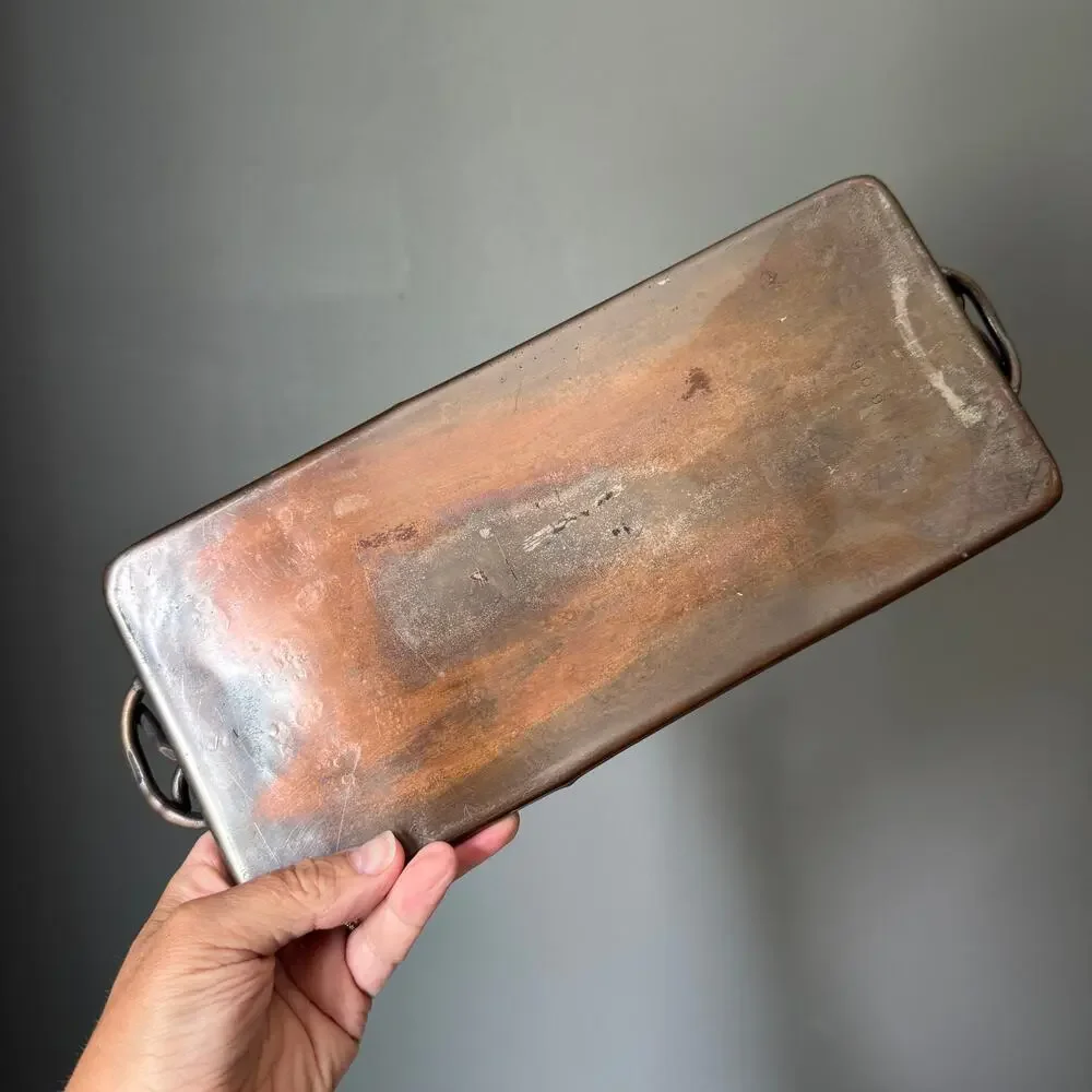 Vintage 1920s-30s Craftsman Studios Laguna Beach Copper Tray